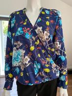 Wallis Bloemen Blouse Maat L, Ophalen of Verzenden, Zo goed als nieuw, Maat 42/44 (L), Blauw