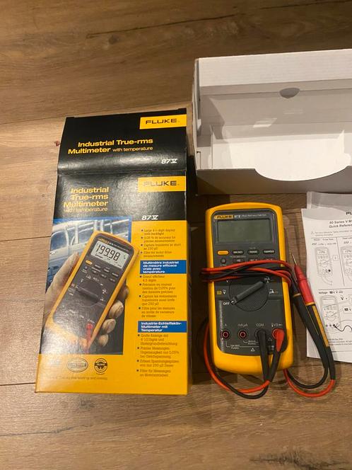 Fluke 87V multimeter nieuw!, Doe-het-zelf en Verbouw, Meetapparatuur, Nieuw, Multimeter, Ophalen of Verzenden