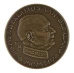 PENNING VPK 1954 L.O. Wenckebach : Beelaerts van Blokland, Verzenden, Brons, Nederland