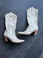 Vintage western leren cowboy laarzen, Vintage, Hoge laarzen, Vintage, Ophalen of Verzenden