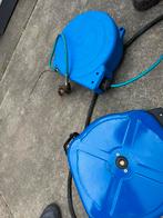 2x luchtslanghaspel, Verzenden, Zo goed als nieuw, 6 tot 10 bar, Minder dan 200 liter/min