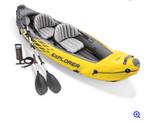 Intex opblaasbare kayak, Watersport en Boten, Kano's, Ophalen, Gebruikt, Twee personen, Kajak