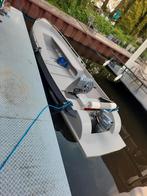 5.5m Boot met 9.9 Yamaha Motor sloep console, Watersport en Boten, Gebruikt, Staal, Ophalen of Verzenden, Minder dan 10 pk