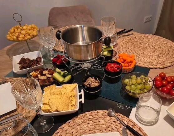 Fondue Set voor kaasfondue of oliefondue, Huis en Inrichting, Keuken | Keukenbenodigdheden, Gebruikt, Ophalen of Verzenden
