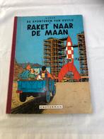 Kuifje Raket naar de Maan (A61-II) SC 1961., Gelezen, Eén stripboek, Ophalen of Verzenden, Hergé