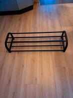 Zwarte schoenenrek, Huis en Inrichting, Ophalen, Zo goed als nieuw