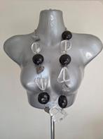 Manouk - stoere ketting, Sieraden, Tassen en Uiterlijk, Kettingen, Verzenden, Nieuw, Overige kleuren, Steen of Mineraal