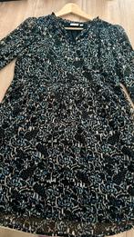 Vila, Jurk van Vila, donkerblauw met goud kleur, Maat 38/40 (M), Blauw, Vila, Ophalen of Verzenden