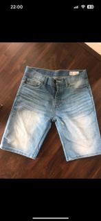 Heren korte broek maat 38, Blauw, Overige jeansmaten, Ophalen of Verzenden, Zo goed als nieuw