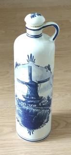 jenever kruik Molen, delftblauw, volgnr 56, Antiek en Kunst, Antiek | Keramiek en Aardewerk, Ophalen of Verzenden