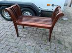 Koloniaal bankje van hout, Ophalen, Zo goed als nieuw, Hout