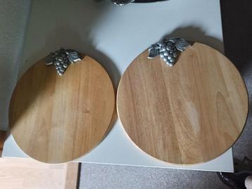Houten Serveerplanken met Druivenmotief beschikbaar voor biedingen