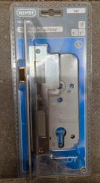 Insteekslot Nemef 569/4 met sluitplaat - Nieuw!, Ophalen of Verzenden, Nieuw, IJzer, Slot