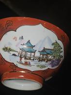 Chinees porseleinen kommetje met landschap, Ophalen of Verzenden