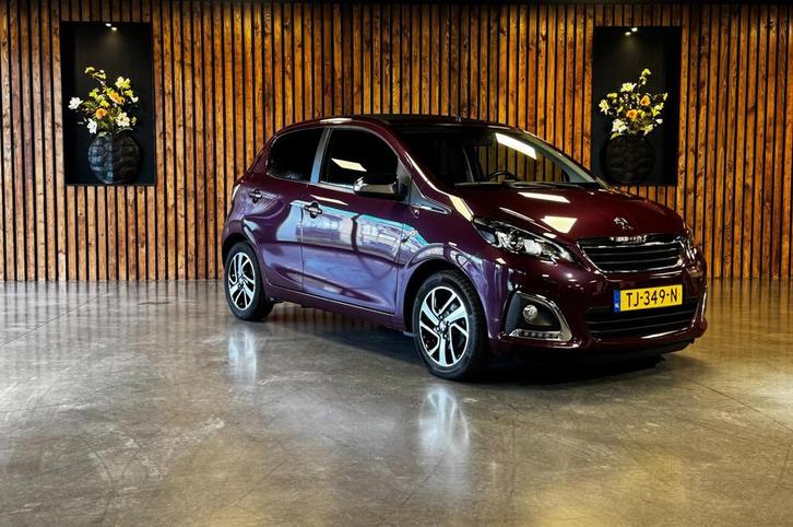Peugeot 108 1.0 e-VTi Allure TOP!/Cabrio/Automaat/Camera/Fli, Auto's, Peugeot, Bedrijf, Te koop, ABS, Achteruitrijcamera, Airbags