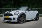 Mini 1.6 JCW Cabrio / Unieke kleur / Harman Kardon / Leder, Auto's, Mini, Voorwielaandrijving, Zwart, 4 cilinders, Cabriolet