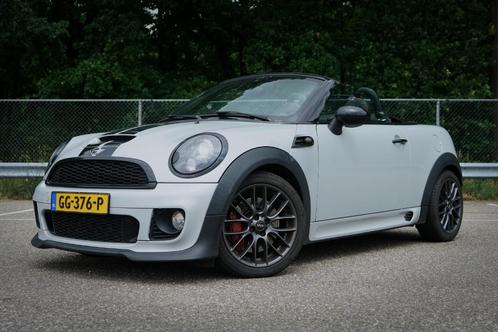 Mini 1.6 JCW Cabrio / Unieke kleur / Harman Kardon / Leder, Auto's, Mini, Particulier, Cabrio, ABS, Airbags, Airconditioning, Bluetooth