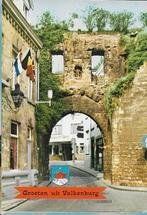 F625 Gelopen ansichtkaart groeten uit Valkenburg, Ophalen of Verzenden, 1940 tot 1960, Gelopen, Limburg
