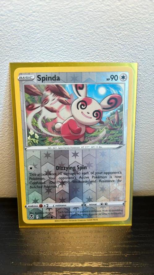 Spinda 141/195 Silver Tempest reverse holo pokemon kaart, Hobby en Vrije tijd, Verzamelkaartspellen | Pokémon, Nieuw, Boosterbox