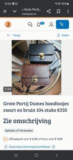 Restpartij NIEUW handtasjes 158 stuks totaal, Ophalen of Verzenden, Nieuw