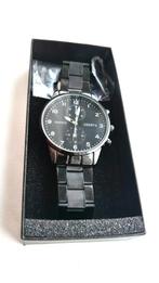 Stijlvol heren horloge, Ophalen of Verzenden, Zo goed als nieuw, Staal, Overige merken