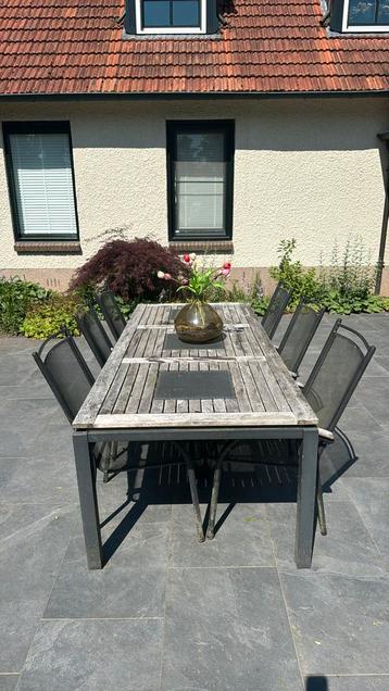 Tuinset Hartman Prestige Tafel met 6 stoelen beschikbaar voor biedingen