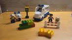 Duplo 5680 politievrachtwagen met extra motor, Kinderen en Baby's, Speelgoed | Duplo en Lego, Ophalen of Verzenden, Zo goed als nieuw