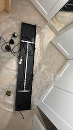 Plafondplaat voor lamp zwart voor 8 lampen, Ophalen of Verzenden, Zo goed als nieuw