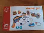 Houten speelgoed pistool met accessoires, Ophalen of Verzenden, Zo goed als nieuw, Overige typen