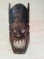 Houten Masker met Grote Tanden, Ophalen of Verzenden