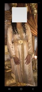 Caftan/Kaftan Jawhara met parelafwerking + RIEM, Kleding | Dames, Gelegenheidskleding, Ophalen of Verzenden, Zo goed als nieuw