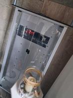 Zwaar kast oa verzameling tevens met verlichting incl auto,s, Ophalen, Glas, 100 tot 150 cm, Modern landelijk