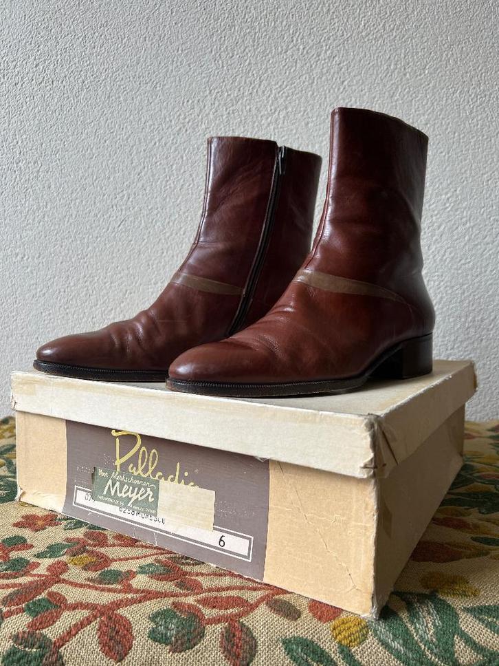 Italiaanse enkellaarsjes, Kleding | Dames, Schoenen, Gedragen, Lage of Enkellaarzen, Bruin, Ophalen of Verzenden