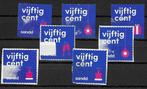 7X SAND VIJTIG CENT GESTEMPELD, Postzegels en Munten, Postzegels | Nederland, Ophalen of Verzenden, Na 1940, Gestempeld
