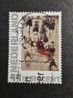 Persoonlijke Postzegel - Hendrik Avercamp - Schaatspret, Postzegels en Munten, Postzegels | Nederland, Ophalen of Verzenden, Na 1940