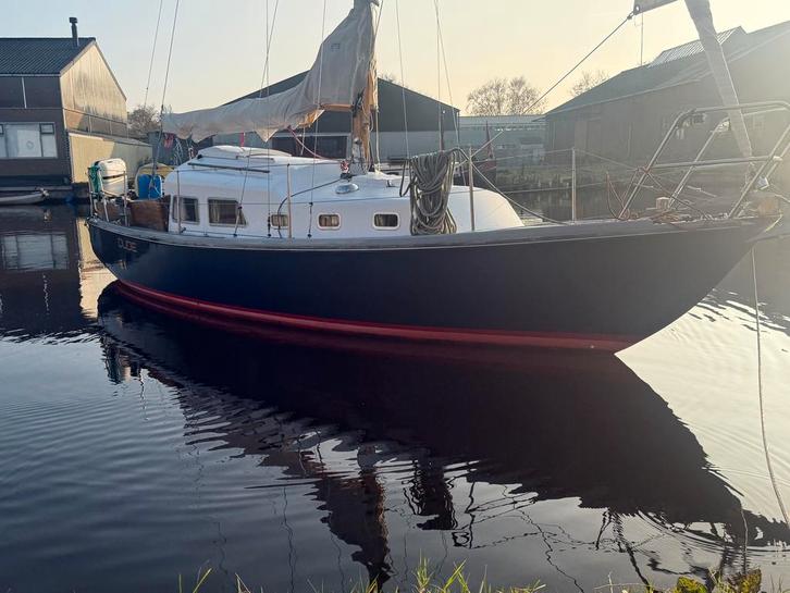 Contest 27 diesel, goede zeiler!, Watersport en Boten, Kajuitzeilboten en Zeiljachten, Gebruikt, Tourjacht of Cruiser, Polyester