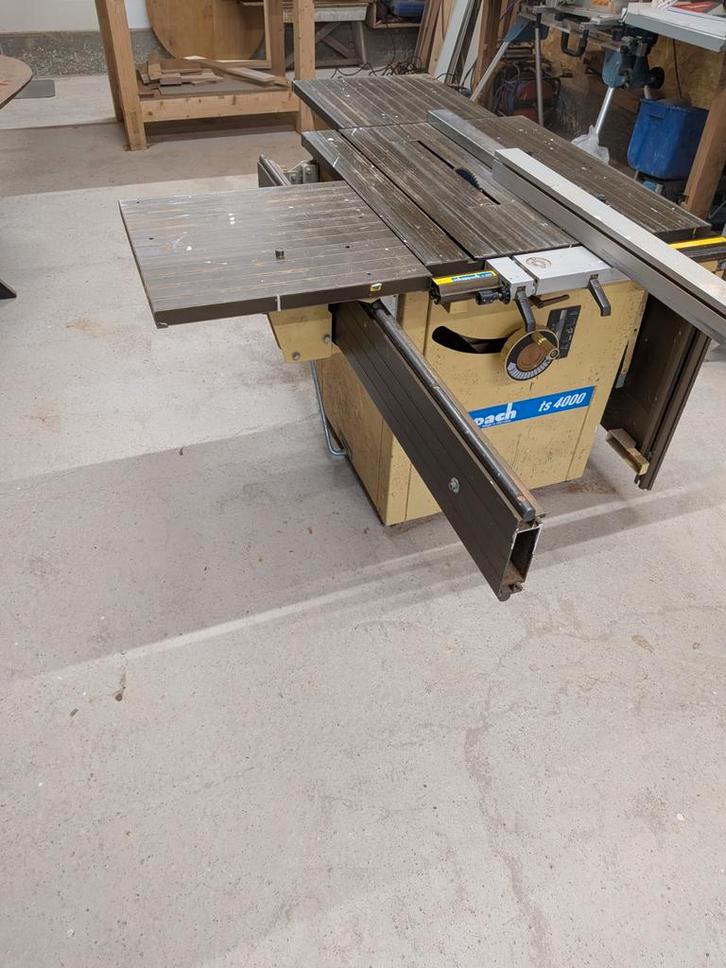 Scheppach TS4000 Cirkelzaag - Robuust en Betrouwbaar, Doe-het-zelf en Verbouw, Gereedschap | Zaagmachines, Gebruikt, Cirkelzaag