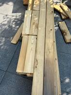 Te koop houten vloer delen, Doe-het-zelf en Verbouw, Hout en Planken, Gebruikt, Minder dan 25 mm, 250 tot 300 cm, Plank
