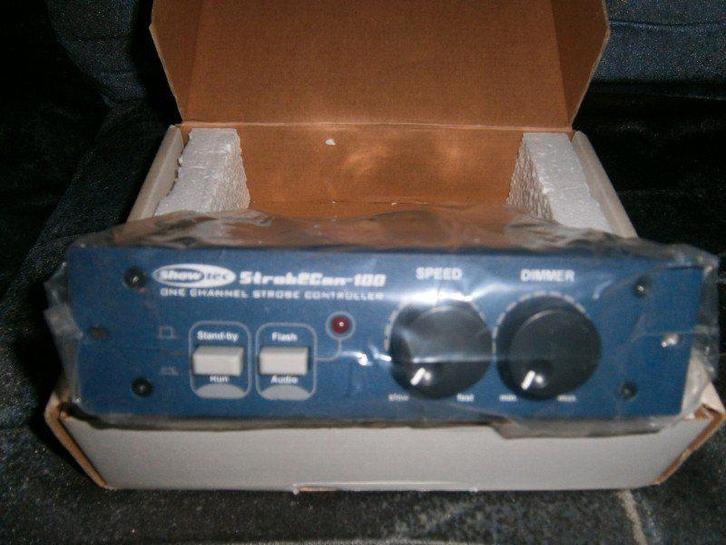 Showtec Strobecon-100 stroboscoop dimmer controller. NIEUW !, Muziek en Instrumenten, Licht en Laser, Nieuw, Overige typen, Geluidgestuurd