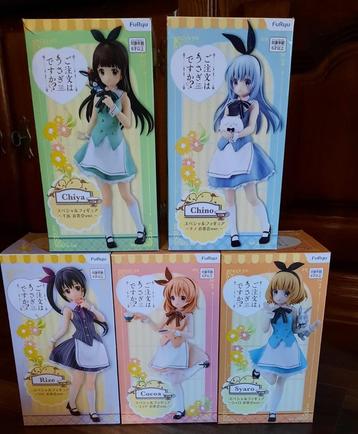 Is The Order A Rabbit? Tea Party Ver. Full Set beschikbaar voor biedingen