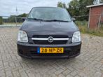 Opel Agila 1.2 I 16V 2004 Zwart hoge instap, Auto's, Voorwielaandrijving, Stof, 74 pk, Zwart