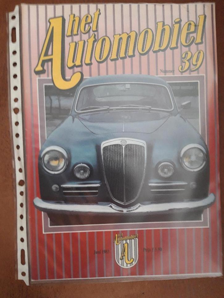 Het Automobiel 39 ’83 – Opel – Tatra – Steyr Puch - Lancia, Boeken, Auto's | Folders en Tijdschriften, Zo goed als nieuw, Algemeen