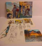 De Torens van Schemerwoude Integraal 1+2 + Prenten, Eén stripboek, Ophalen of Verzenden, Zo goed als nieuw, Hermann