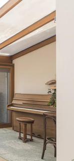 Piano met krukje, Ophalen of Verzenden, Gebruikt