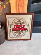 Triple Diamond Reclamespiegel, Ophalen of Verzenden, Vierkant, Minder dan 50 cm, Minder dan 100 cm