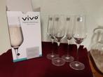 Vivo glazen, champagneglazen, in originele doos, kerst, Verzamelen, Glas en Borrelglaasjes, Ophalen of Verzenden, Zo goed als nieuw