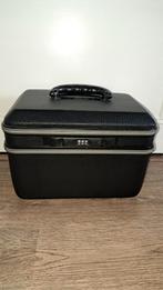 Beautycase Goldenman, Sieraden, Tassen en Uiterlijk, Beautycases, Gebruikt, Zwart, Met spiegeltje(s), Ophalen of Verzenden