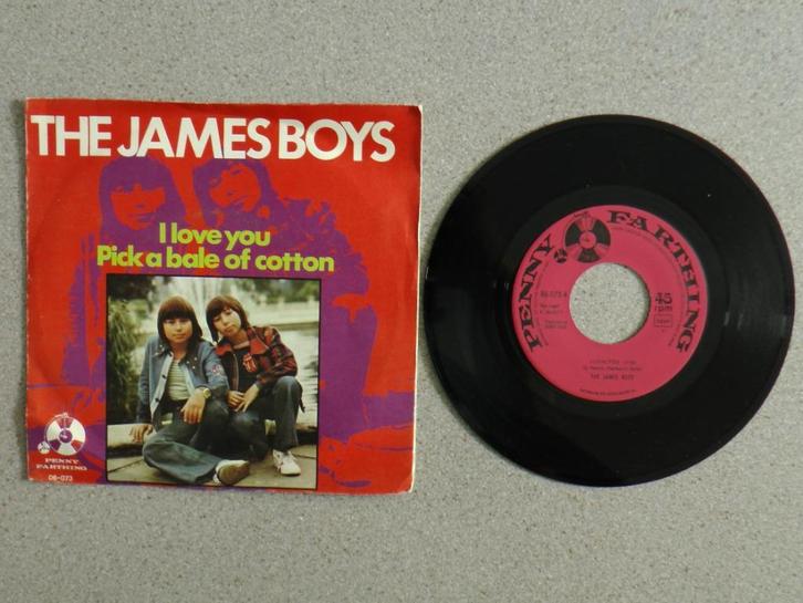 The James Boys - I love you VINYL SINGLE, Cd's en Dvd's, Vinyl Singles, Gebruikt, Single, Pop, 7 inch, Ophalen of Verzenden