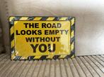 The road looks …..,metalen giftcard, Nieuw, Ophalen of Verzenden, Pand50, Info@pand50.nl