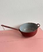 Vintage ijzeren vergiet, Ophalen of Verzenden, Zo goed als nieuw